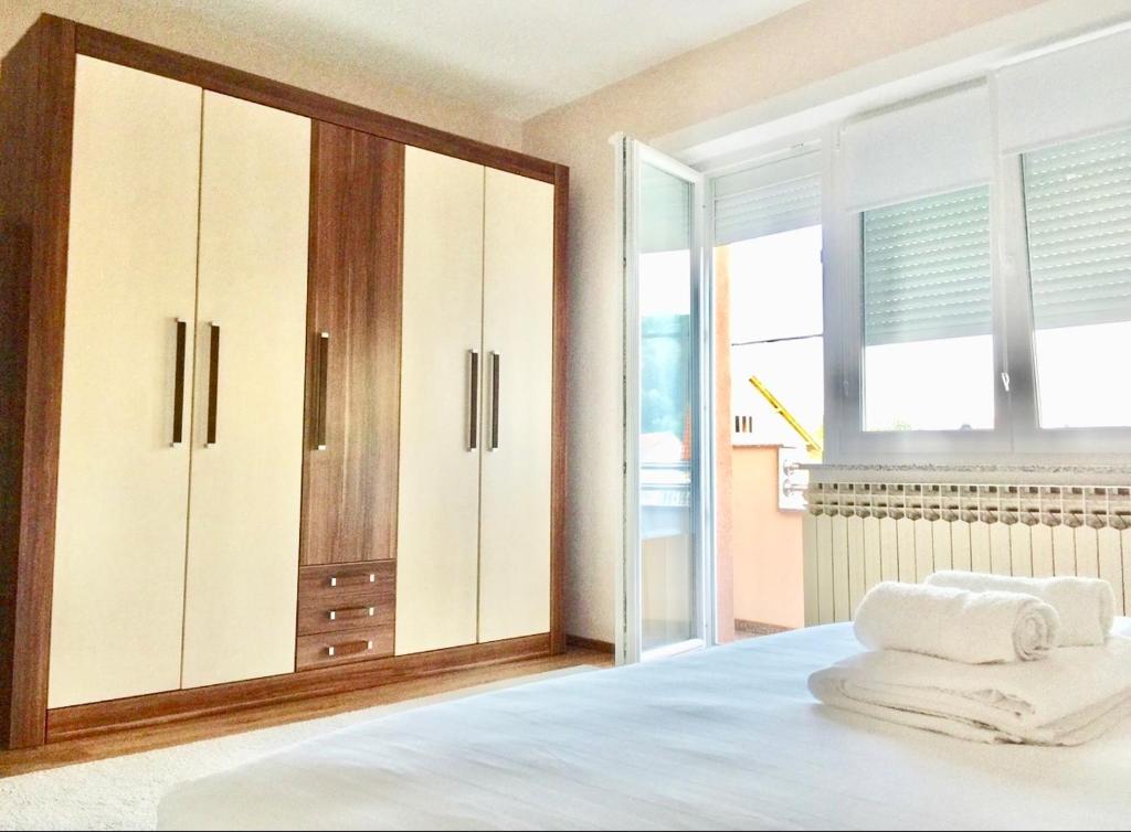 Posteľ alebo postele v izbe v ubytovaní Holiday house "Mimoza" 2 massage pools