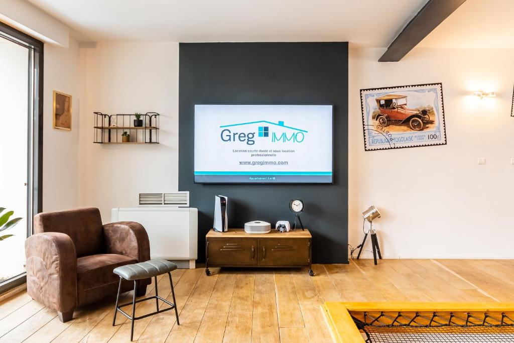 Le 48-GregIMMO-Appart'Hôtel - Apartamento De Tres Dormitorios