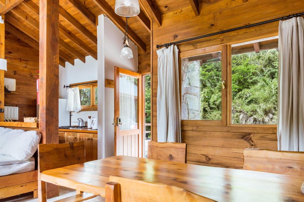 Posezení v ubytování BOG Ocrehue - Cabanas
