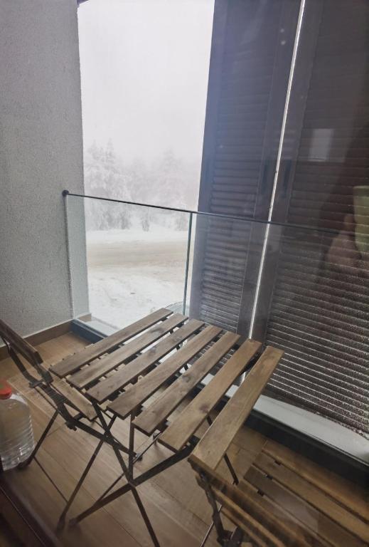 Balkon oz. terasa v nastanitvi Borovi 2, apartman 7