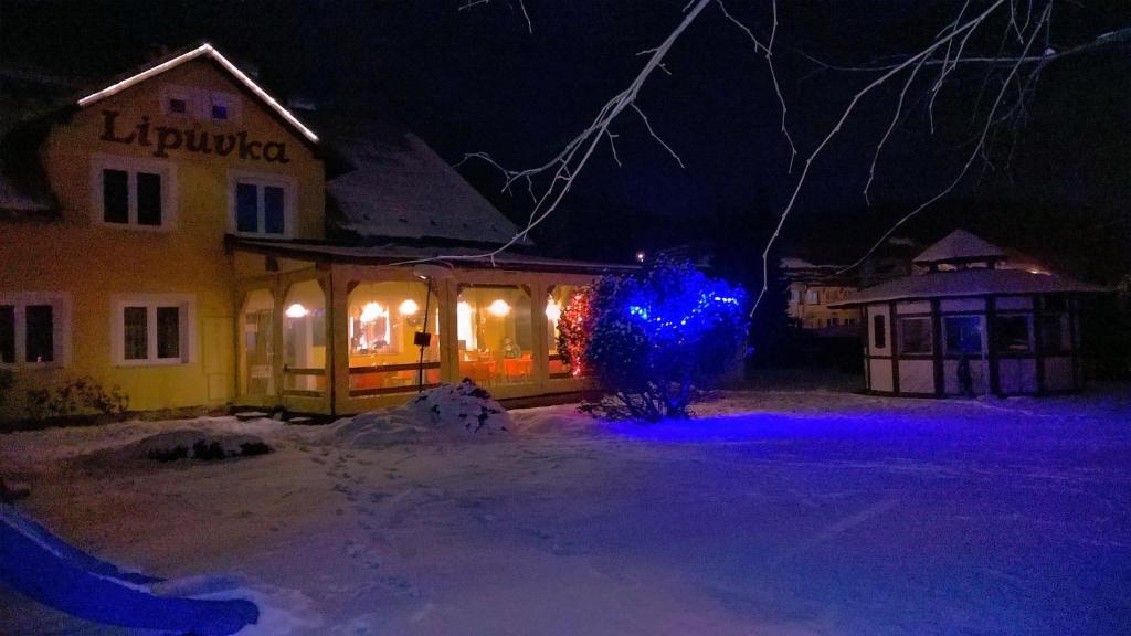 Budova, kde se penzion nachází