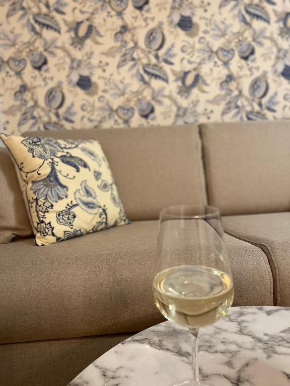 Posedenie v ubytovaní Apartament Long Island Gdańsk