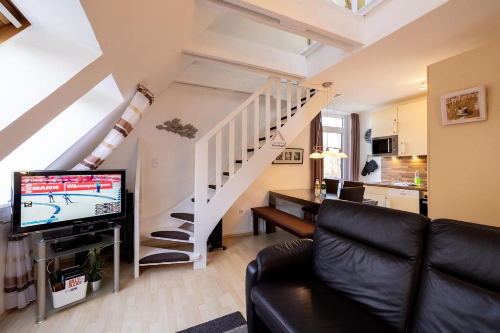 Ferienwohnung Südstrand - Apartamento Com Varanda
