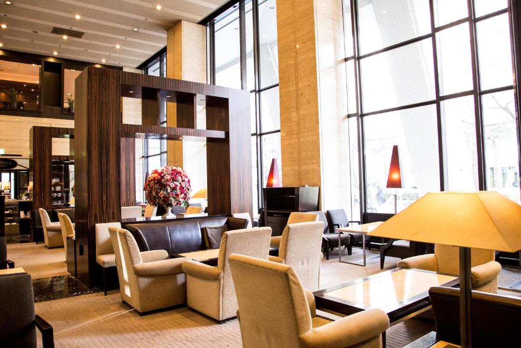 Posezení v ubytování Hotel Nikko Osaka