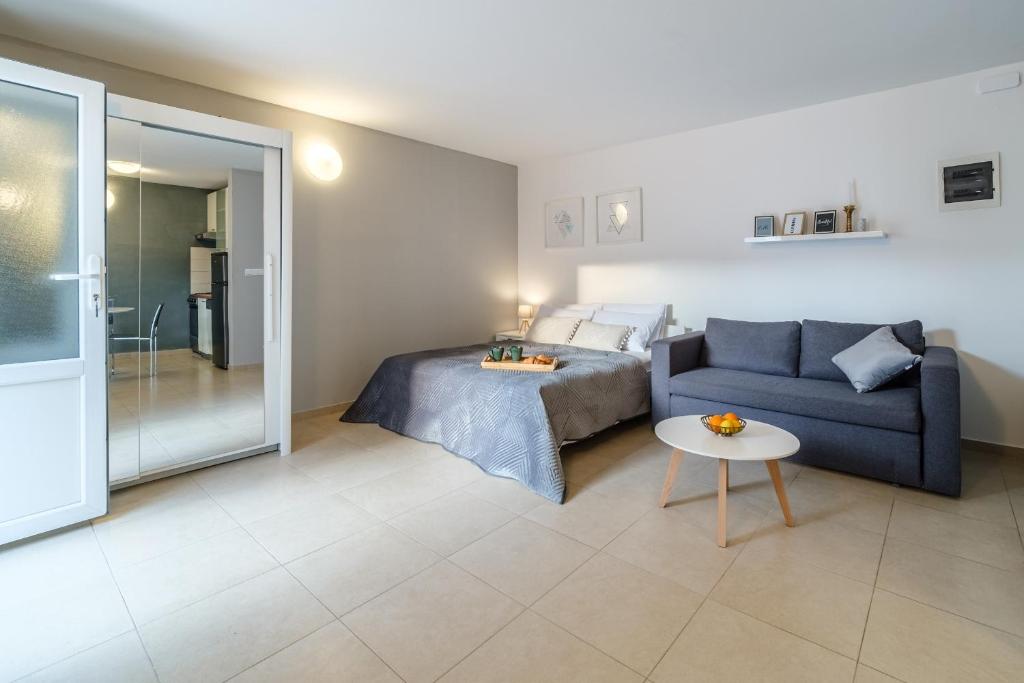 Posezení v ubytování Apartments Tomy