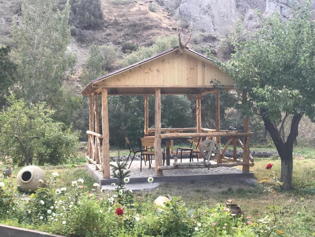 Zahrada ubytování Old Jermuk