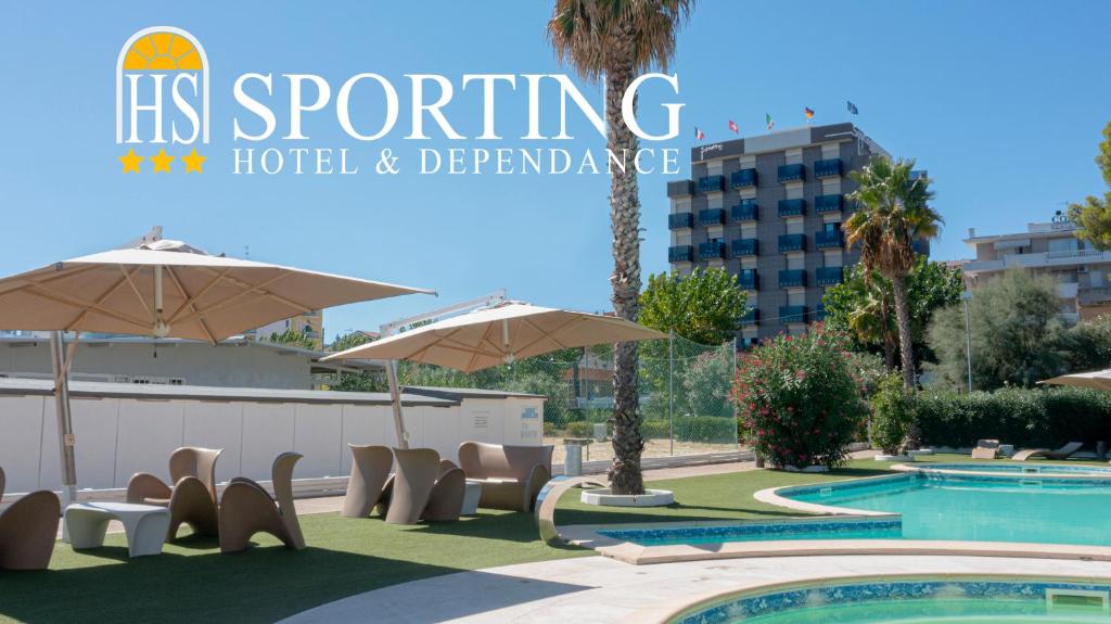 Bazén v ubytování Hotel Sporting nebo v jeho okolí