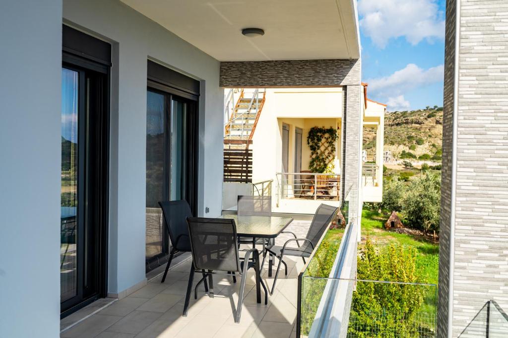 Balkón nebo terasa v ubytování Sebastian Luxury Homes
