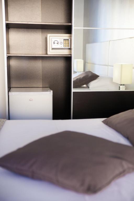 Letto o letti in una camera di B&b Diamond