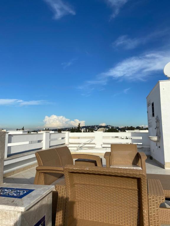 Balkón nebo terasa v ubytování Marsa Authentic Luxury Appart 1