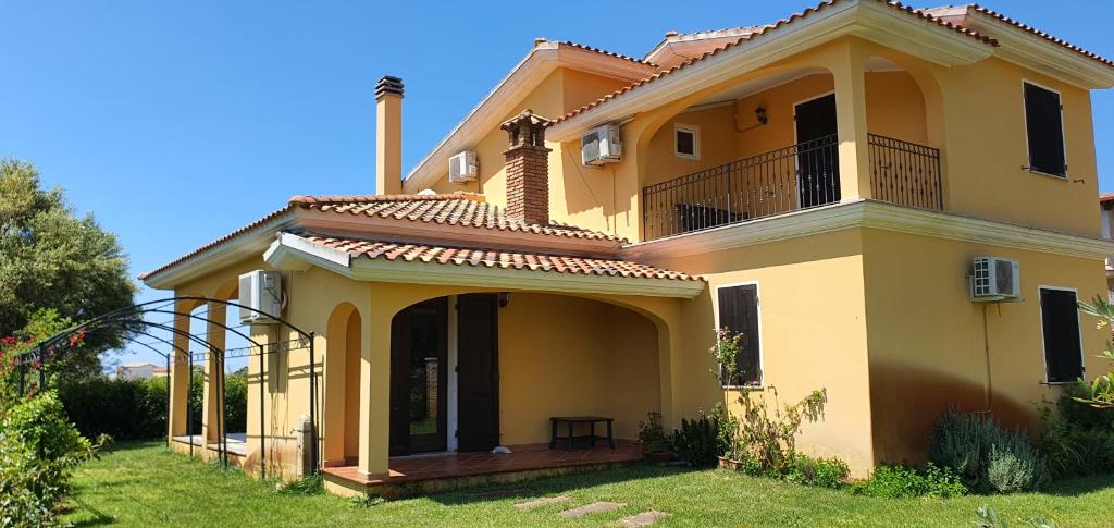 Budova, kde se bed and breakfast nachází