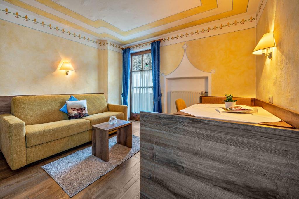 Posezení v ubytování Haus zur Vogelweide App 2