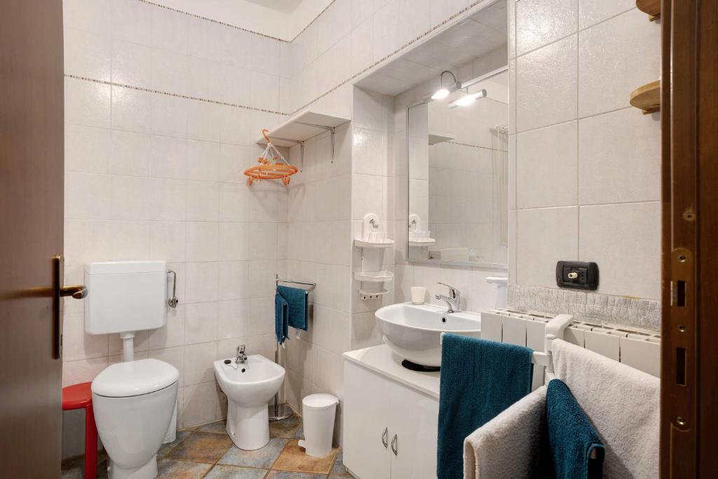 Koupelna v ubytování Casa Giola Omegna