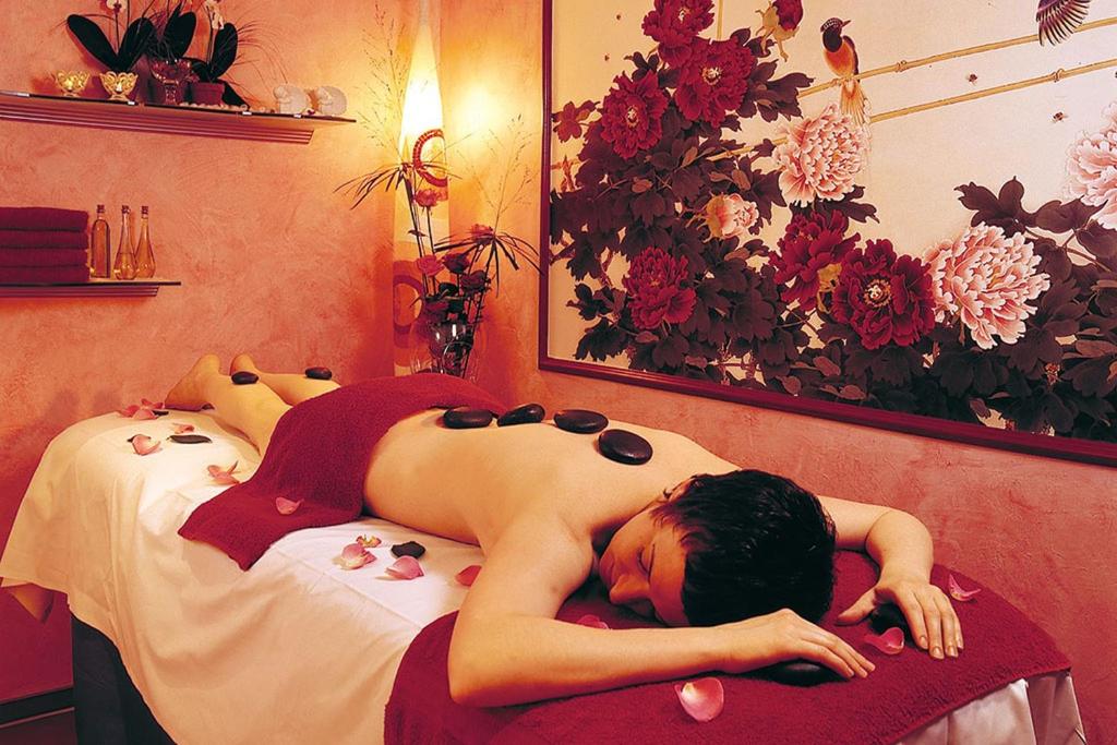 Lázně a/nebo wellness v ubytování Rüters Parkhotel