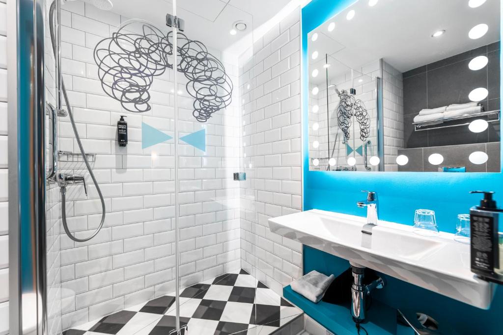Koupelna v ubytování ibis Styles Szczecin Stare Miasto