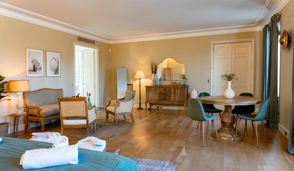 Posezení v ubytování Hotel Font de la Canya