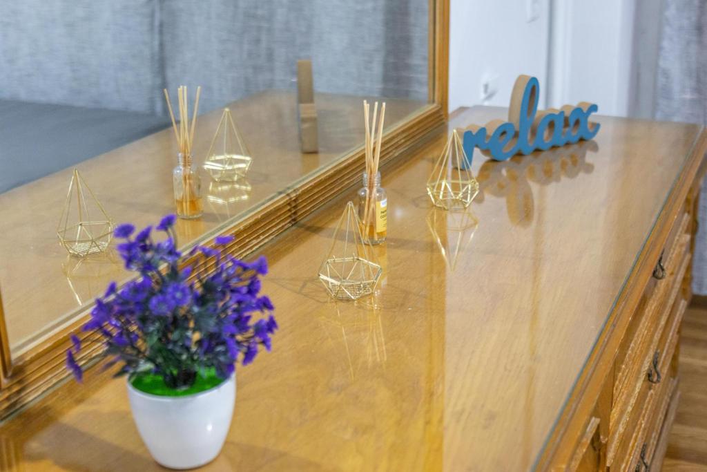 Nápoje v ubytovaní Studio Mélange in Loutraki DT