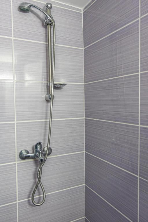 Kúpeľňa v ubytovaní Studio Mélange in Loutraki DT