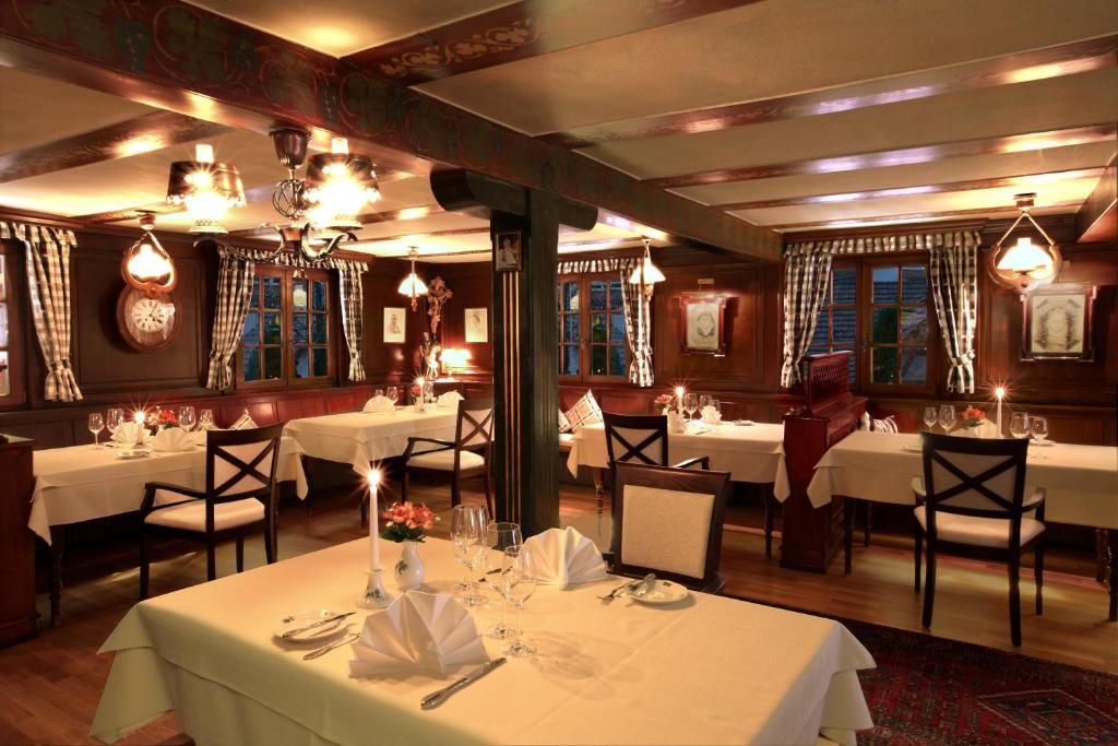 Restaurace v ubytování Rebstock Waldulm