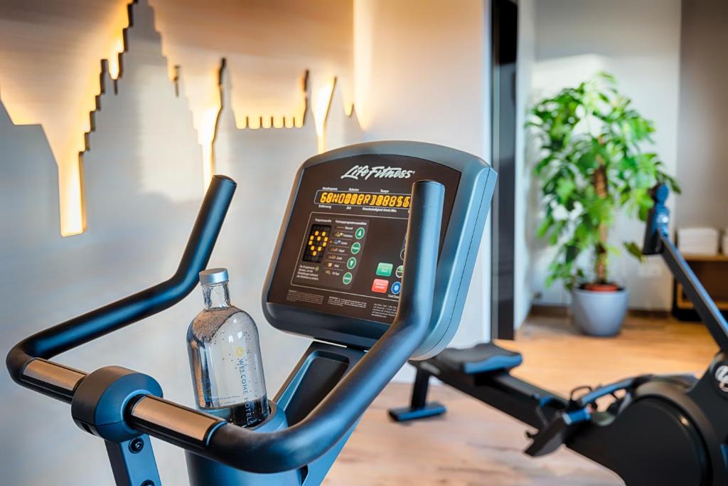 Fitness centrum a/nebo fitness zařízení v ubytování Welcome Hotel Paderborn