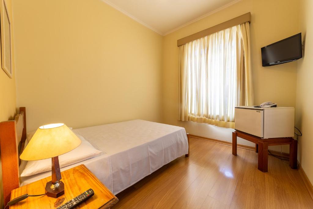 TV a/nebo společenská místnost v ubytování Hotel Solaris