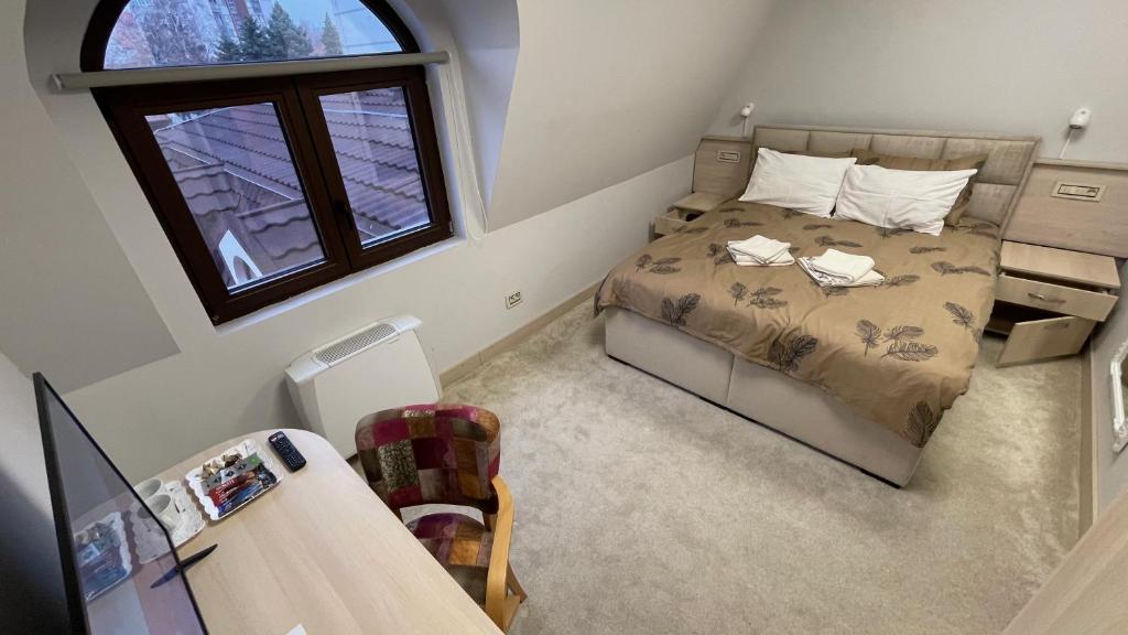 Postel nebo postele na pokoji v ubytování City SMART