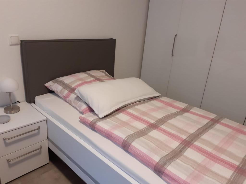 Postel nebo postele na pokoji v ubytování Haus Mühlenbach