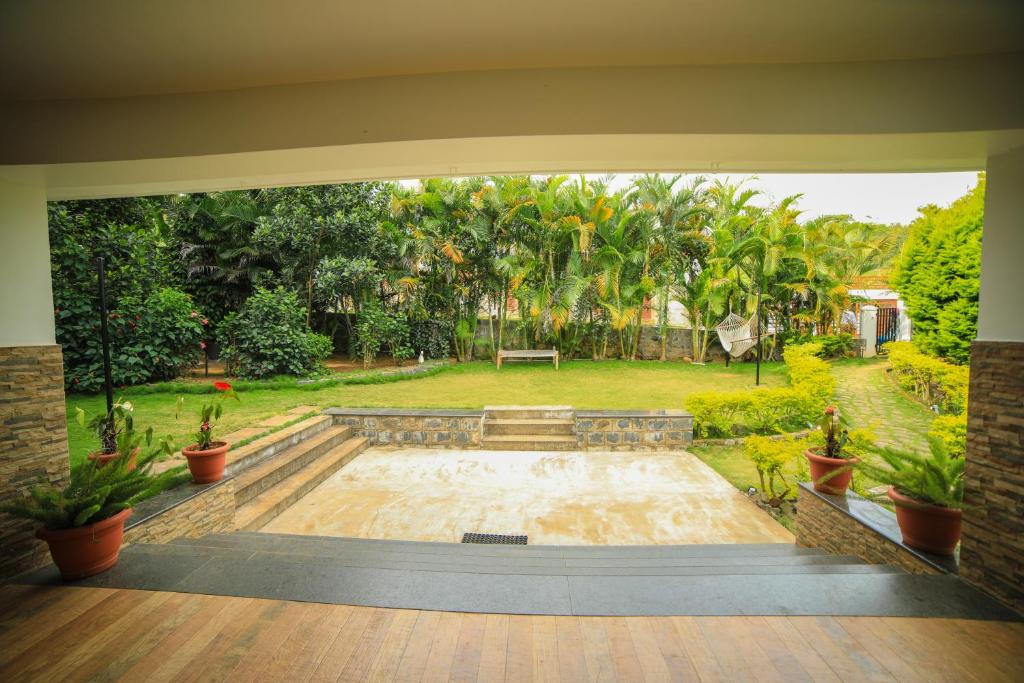 Zahrada ubytování WOW Bison Woods Organic Veg Resort - Yercaud