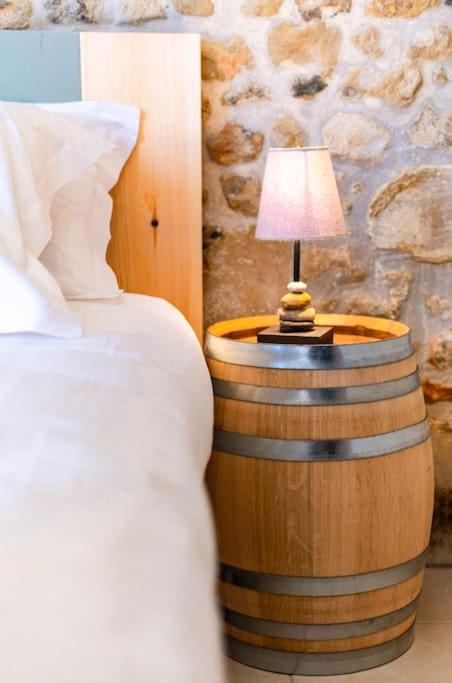 Posteľ alebo postele v izbe v ubytovaní Le Clos de Chenac