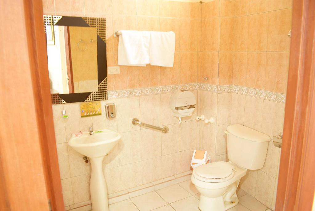 Koupelna v ubytování Hostal Galápagos - Guayaquil