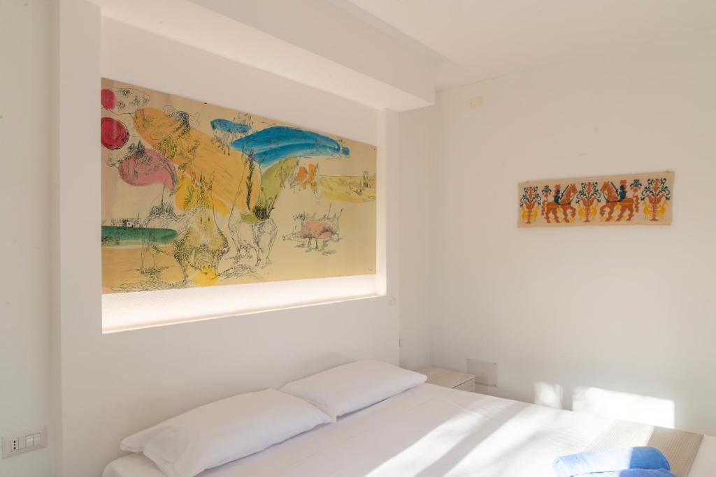 Hotel Villa Cedrino 객실 침대