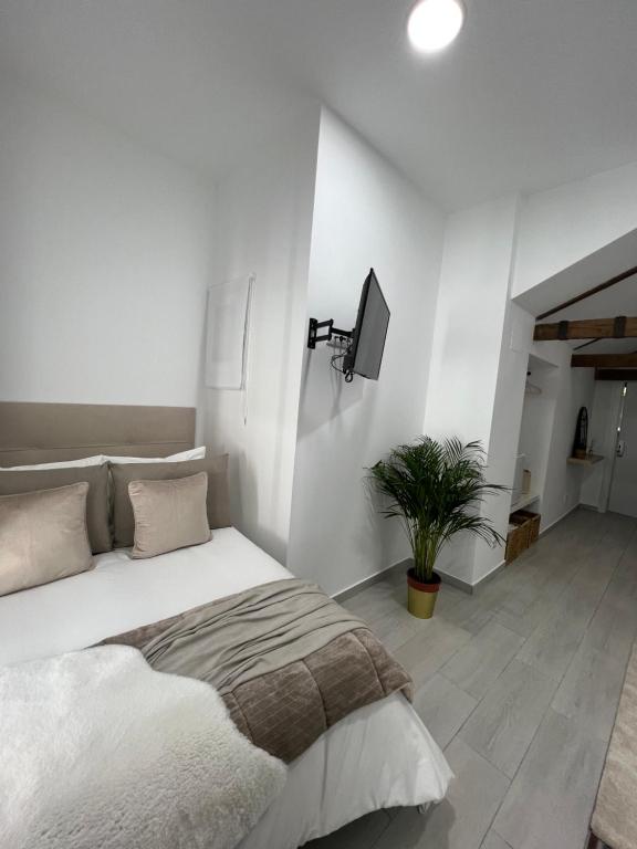 Postel nebo postele na pokoji v ubytování Suites Chic