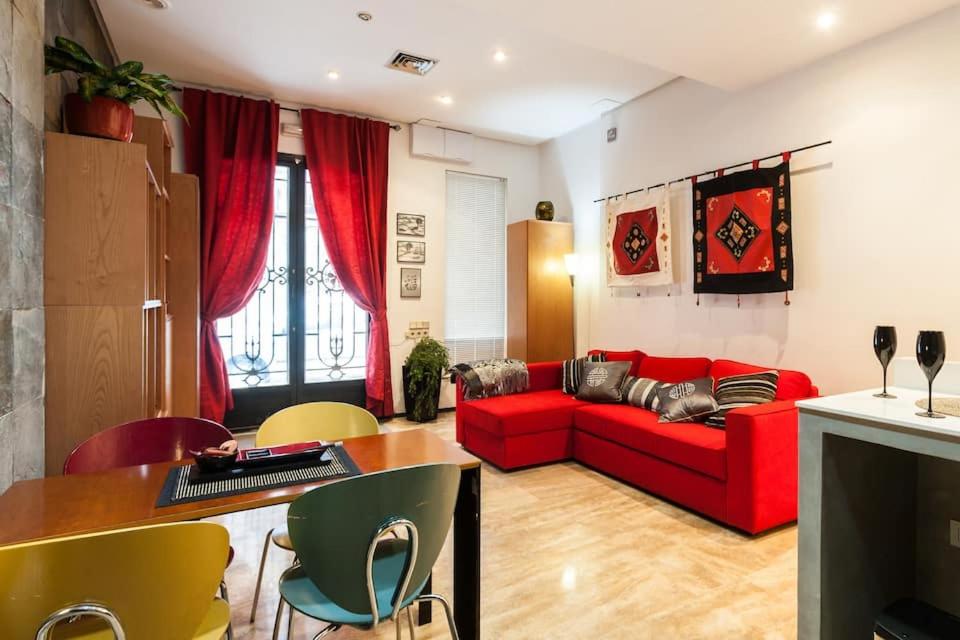 Posedenie v ubytovaní Pequeño Loft en Ruzafa wifi