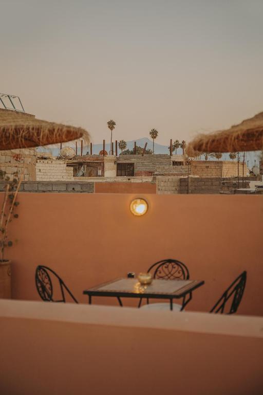 Balkón nebo terasa v ubytování Riad l'Esprit des Patios & Spa