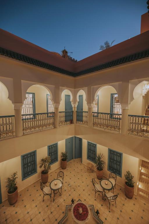 Balkón nebo terasa v ubytování Riad l'Esprit des Patios & Spa