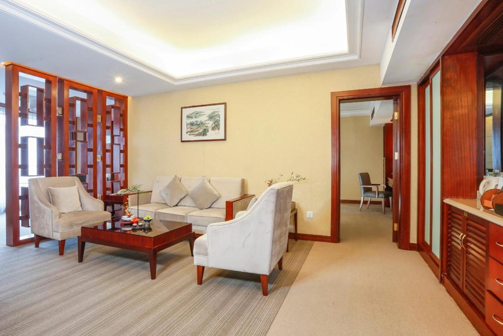 Posezení v ubytování Yiwu Ocean Hotel - Original Best Western Premier Ocean Hotel