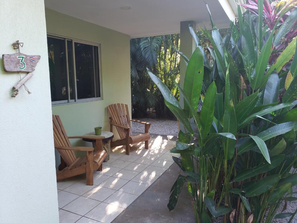 Zahrada ubytování Cote Pacific Casitas