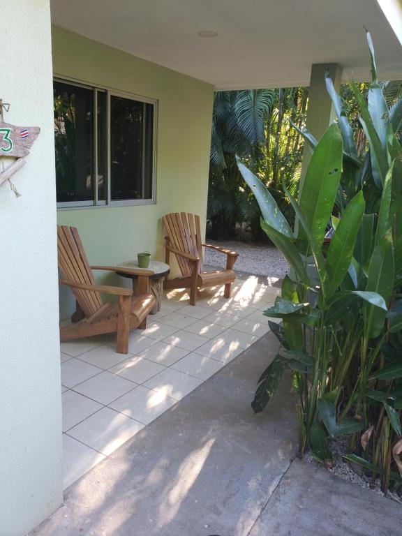 Zahrada ubytování Cote Pacific Casitas