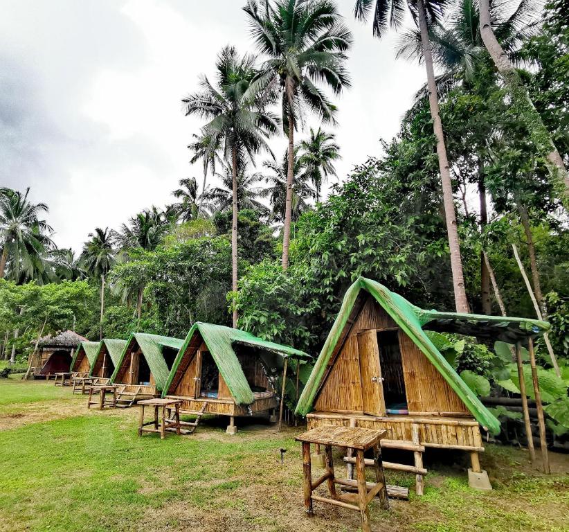 Zahrada ubytování El Nido Beach Camp