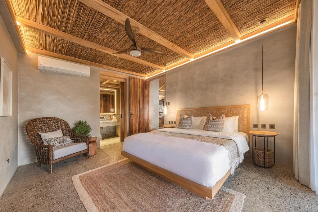 Voodi või voodid majutusasutuse Manami Resort toas