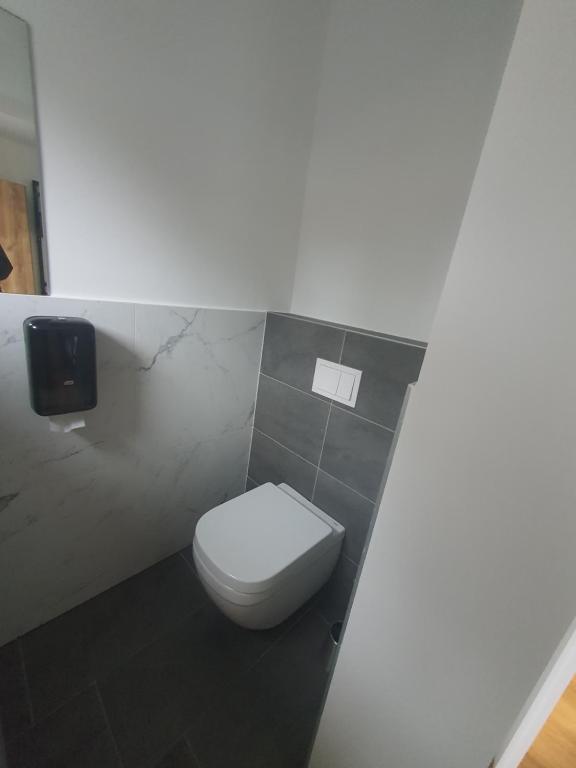 Koupelna v ubytování Apartment Šelih