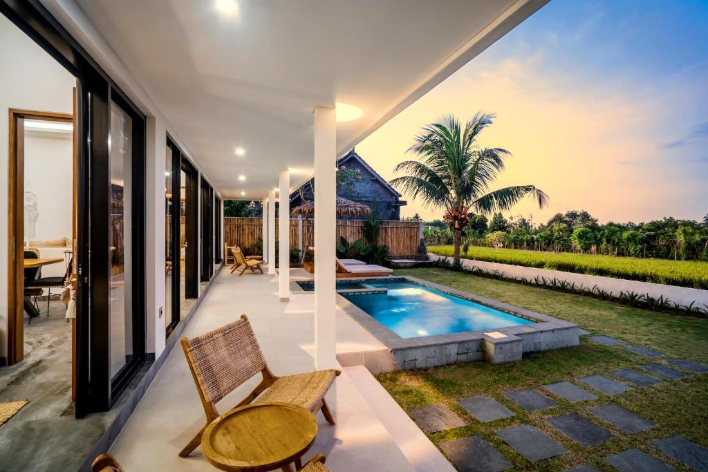 Bassein majutusasutuses Villa Grateful by Alfred in Bali või selle lähedal
