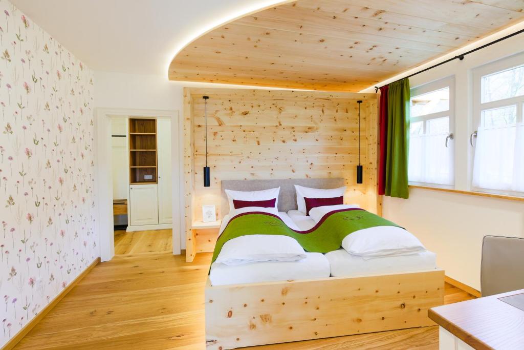 Postel nebo postele na pokoji v ubytování Landgasthof Hessenmühle