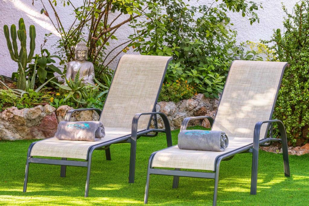 Zahrada ubytování Villa Conchita Torremolinos