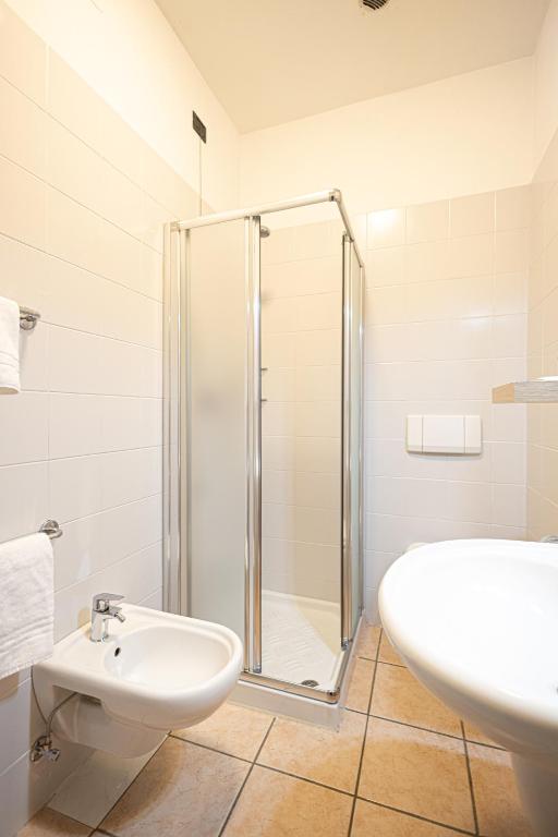 Koupelna v ubytování Hotel Tornielli 9 by LVG Hotel Collection