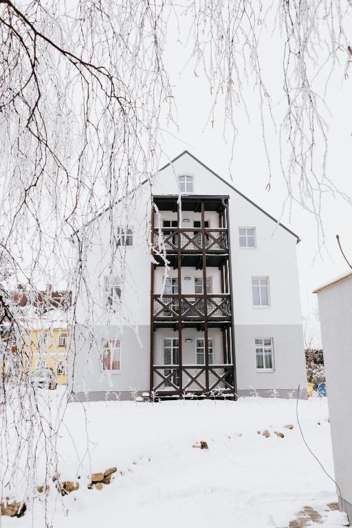 Apartmán U Zlaté břízy Krušné hory - Erzgebirge v zimě