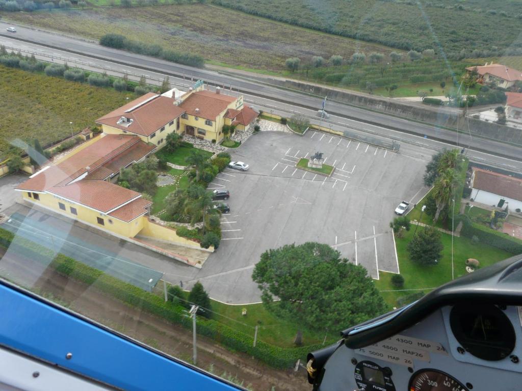 Widok z lotu ptaka na obiekt La Locanda del Cavaliere