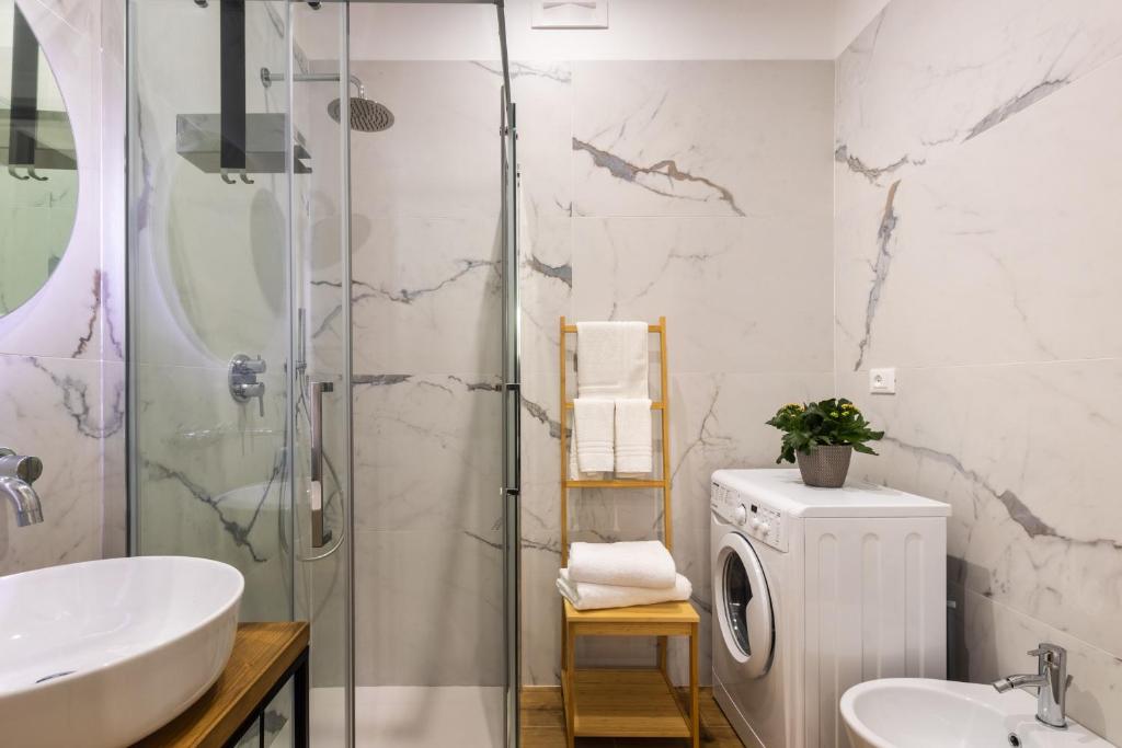 Łazienka w obiekcie Trisina Rooms