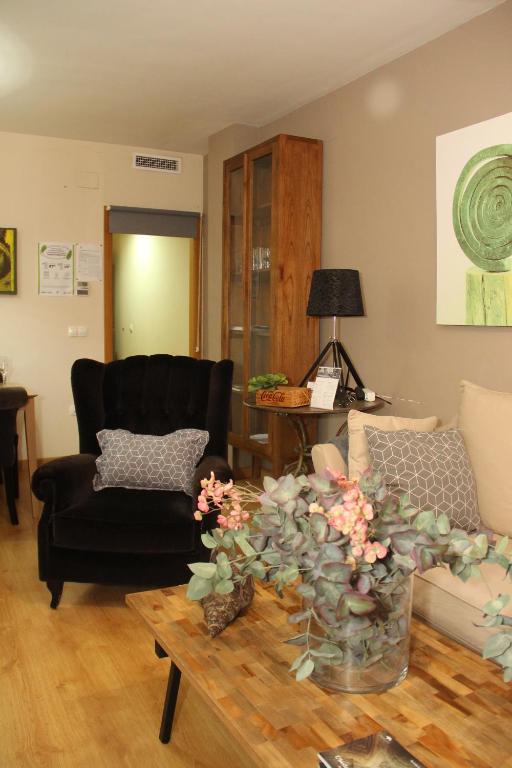 Posezení v ubytování Apartamentos Alcazar de Baeza