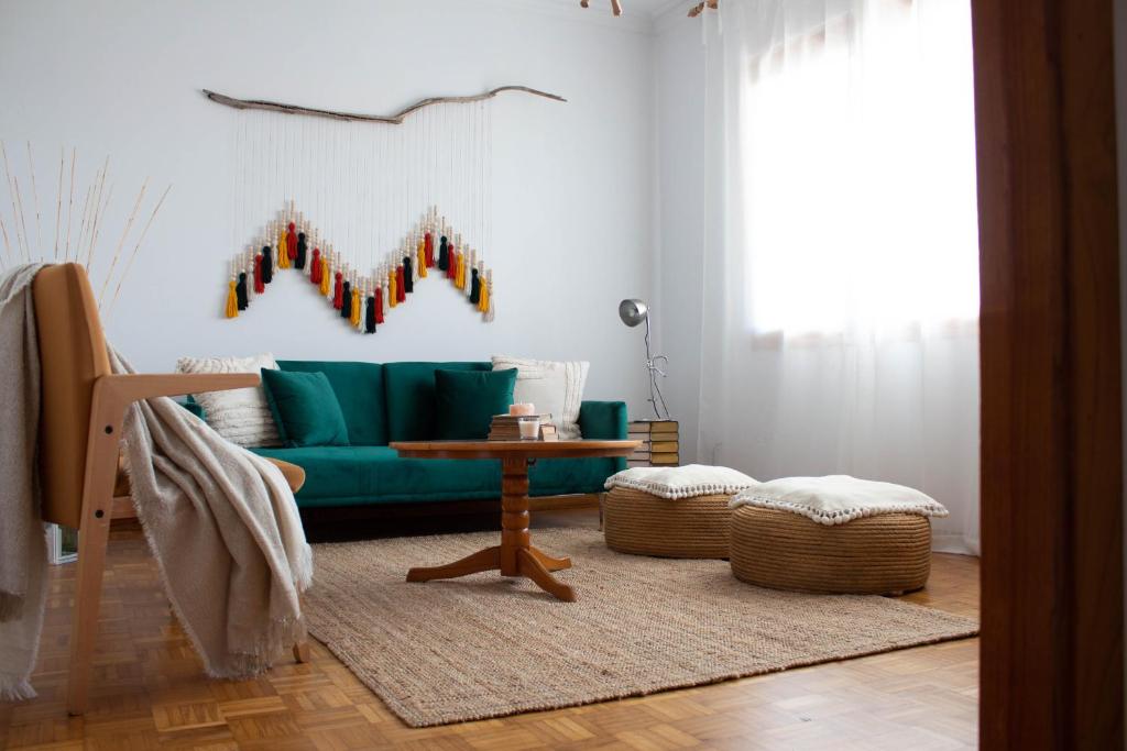 Posedenie v ubytovaní a casa da Alicia